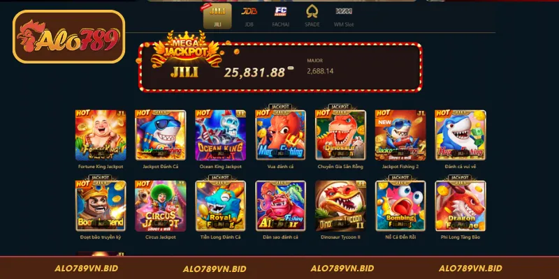 Hệ thống đối tác cung cấp game bắn cá hàng đầu tại ALO789