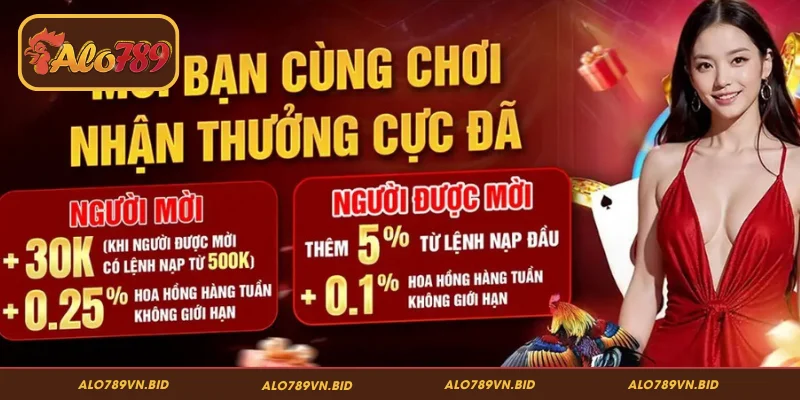 Mời bạn bè cùng chơi nhận thưởng cực đã